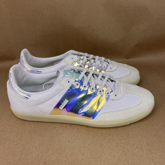 adidas Other - Adidas Samba OG White Iridescent Shoes White Men’s Size 9.5